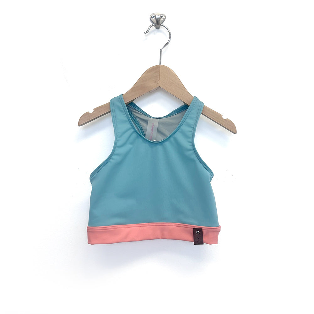 Aspen Racerback Swim Top - Beach Days