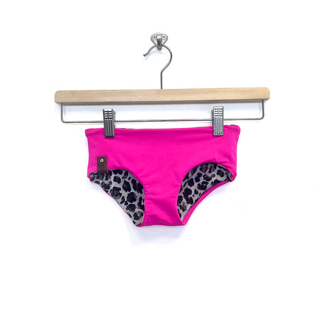 Kali Reversible Bikini Swim Bottoms - Leopard