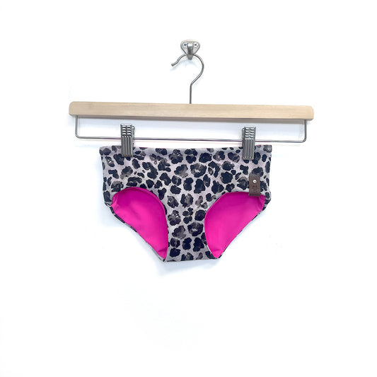 Kali Reversible Bikini Swim Bottoms - Leopard