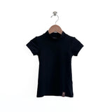 Marin Mock Fitted Tee - Black