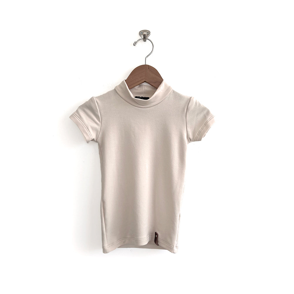 Marin Mock Fitted Tee - Vanilla