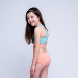 Aspen Racerback Swim Top - Beach Days