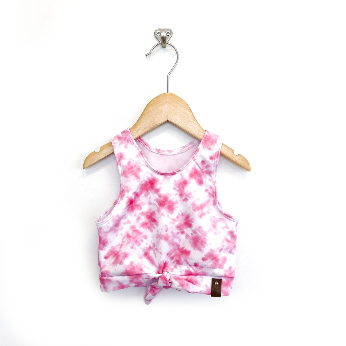 Allie Swim Tank - Pink Tie Dye