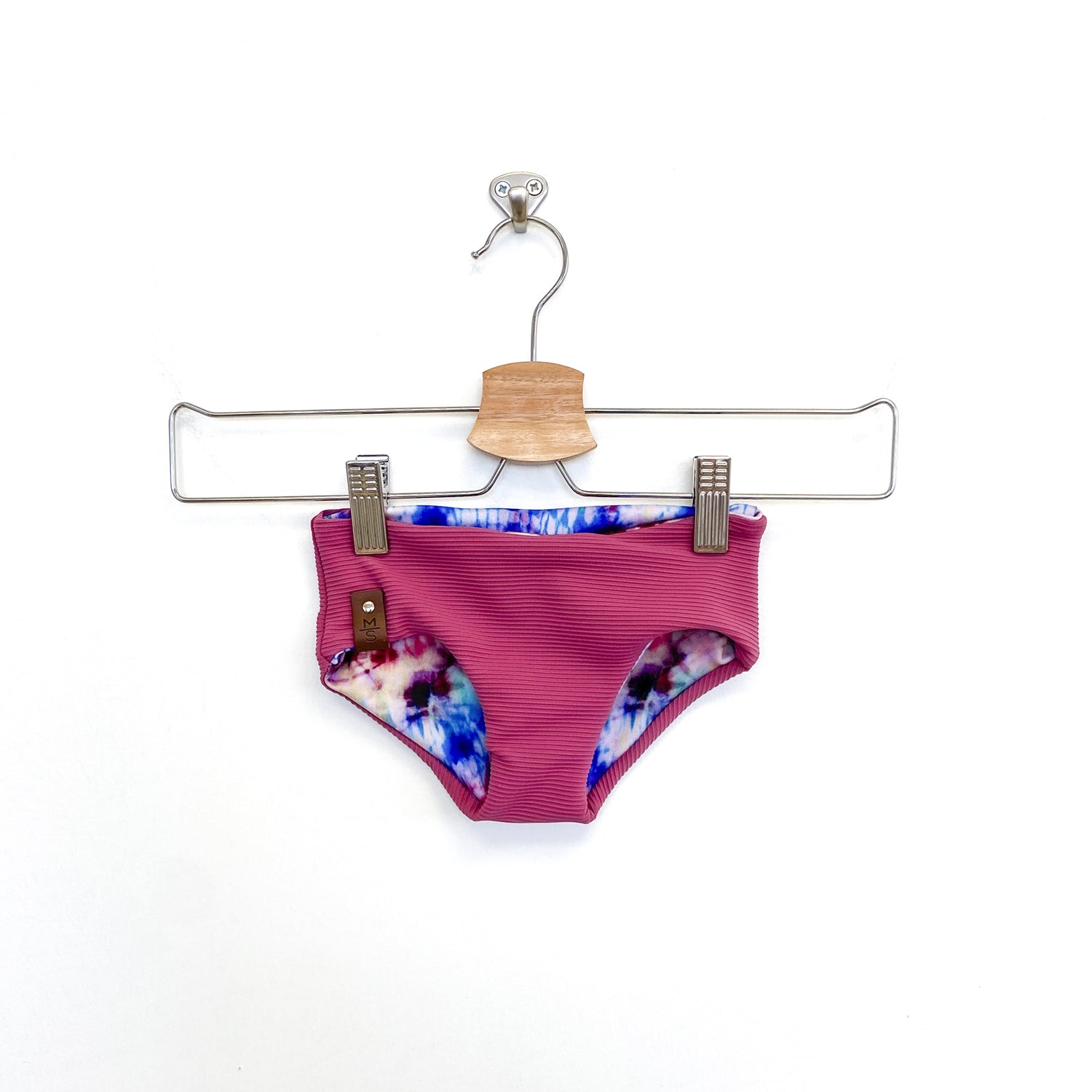 Kora Swim Reversible Bikini - Mystic Tie Dye + Mauve Rib – MINI Street