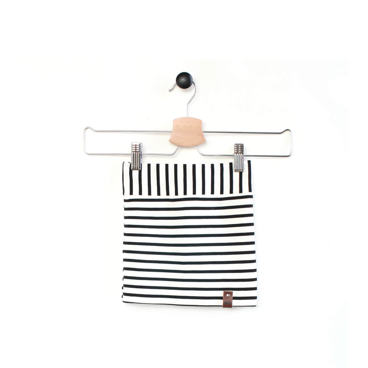 Sienna Pencil Skirt - White Stripe